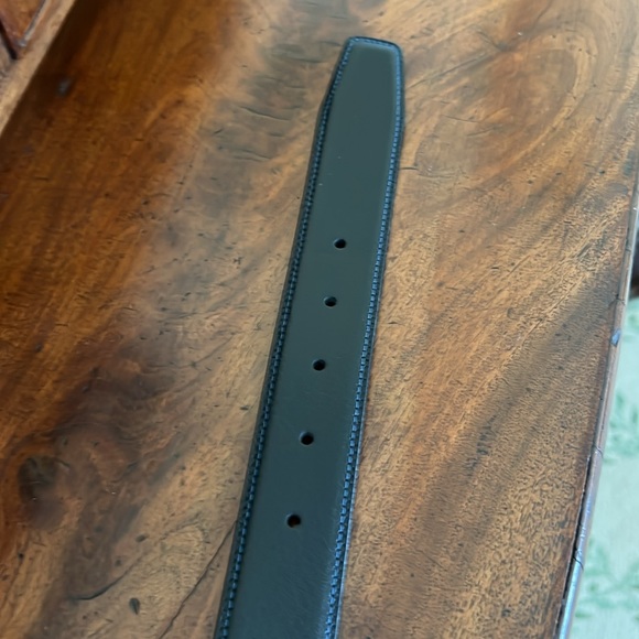 40” BOCONI Nashville Black Leather Mens Belt 40/100 NWOT - Picture 2 of 8